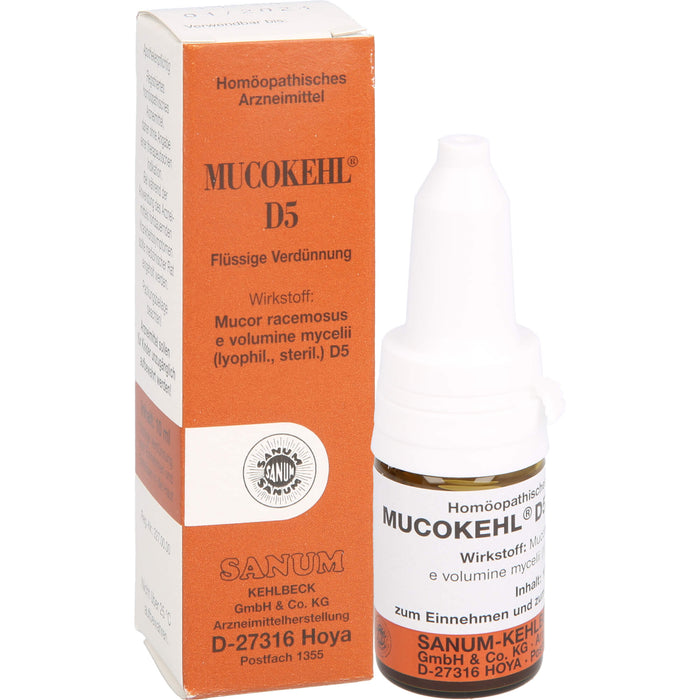 MUCOKEHL D5 flüssige Verdünnung zum Einnehmen, 10 ml Lösung