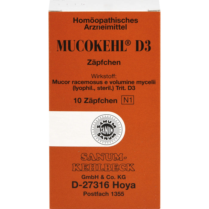 MUCOKEHL D3 Zäpfchen, 10 pc Suppositoires