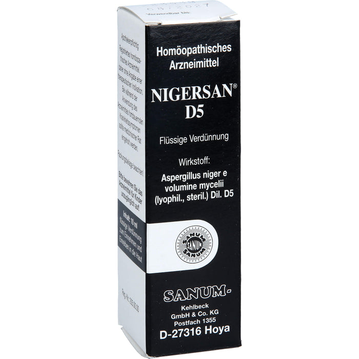 SANUM-KEHLBECK Nigersan D5 flüssige Verdünnung, 10 ml Lösung