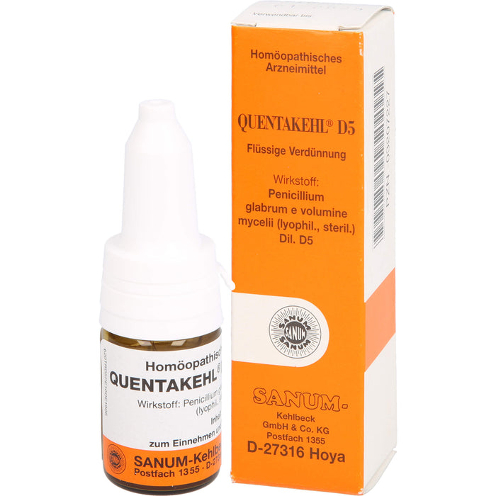 Quentakehl D5 flüssige Verdünnung, 10 ml Lösung