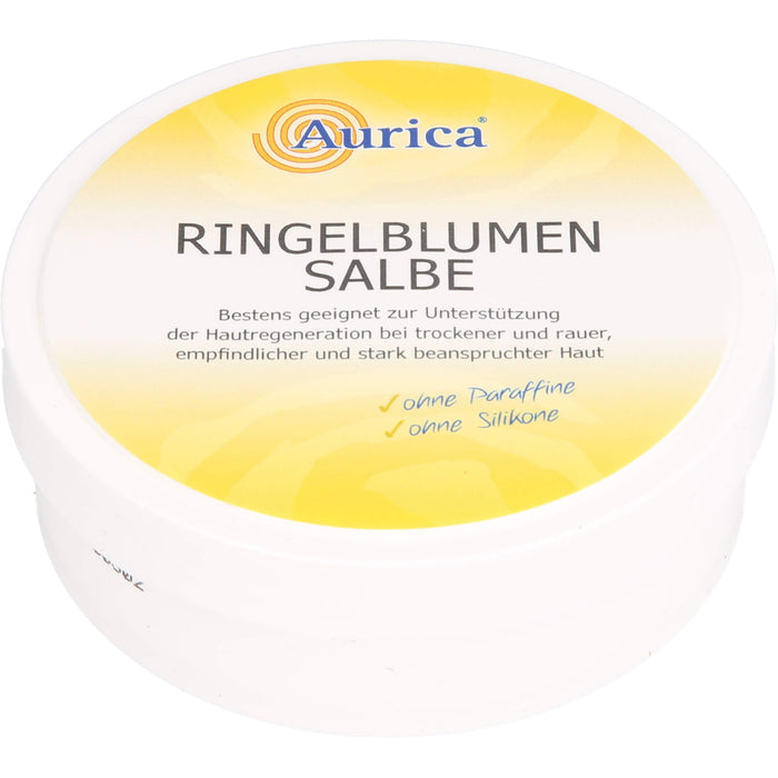 Aurica Ringelblumen Salbe zur Unterstützung der Hautregeneration, 100 ml Ointment