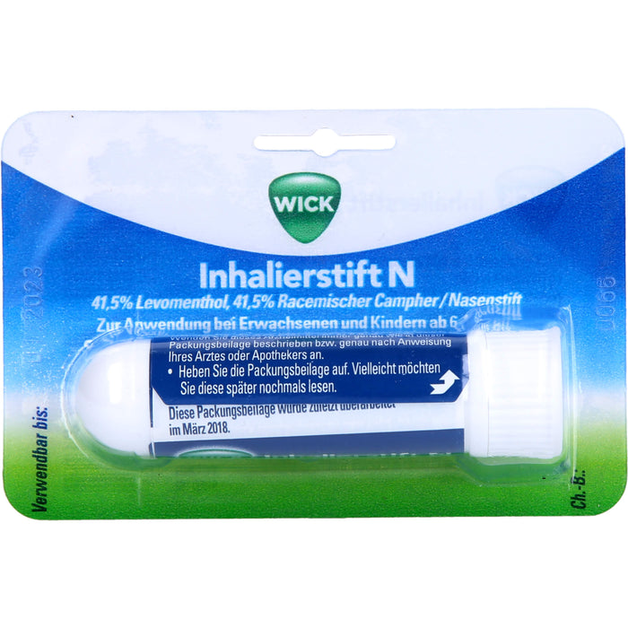 WICK Inhalierstift N, 1 pc Plume