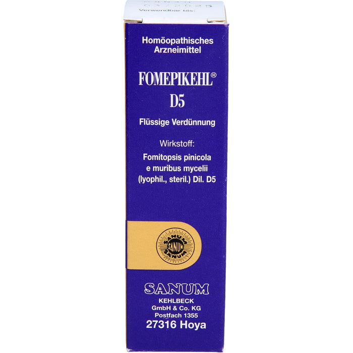 Fomepikehl D5 Tropfen, 10 ml TRO