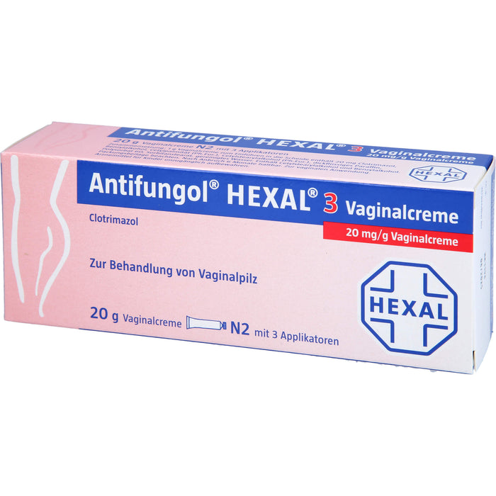 Antifungol HEXAL 3 Vaginalcreme, 20 g Crème