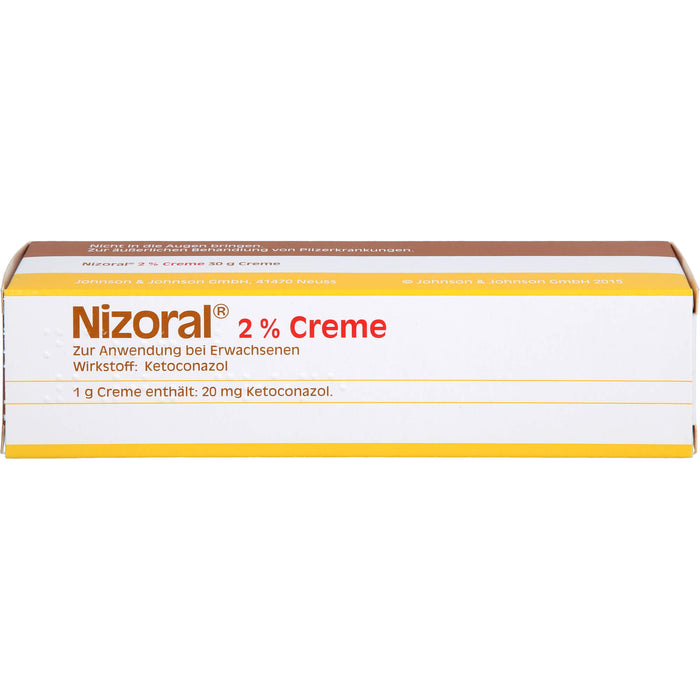 Nizoral 2% Creme zur äußerlichen Behandlung von Pilzerkrankungen, 30 g Cream