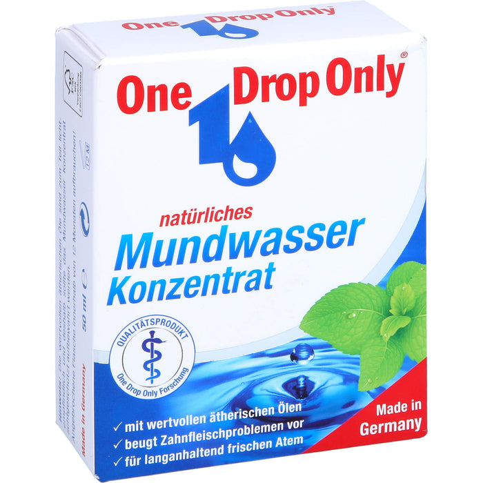 One Drop Only Mundwasser Konzentrat, 50 ml Solution