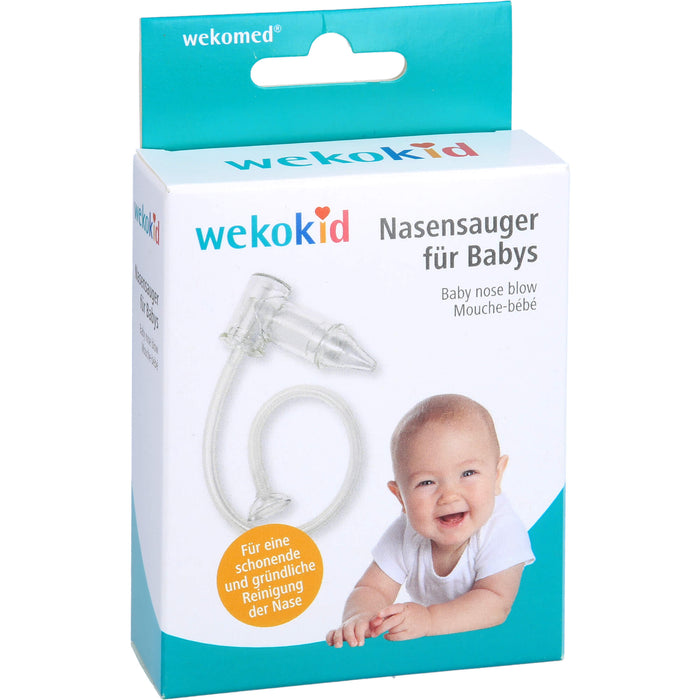 wekomed Nasensauger aus Silikon, 1 pc Aspirateur nasal