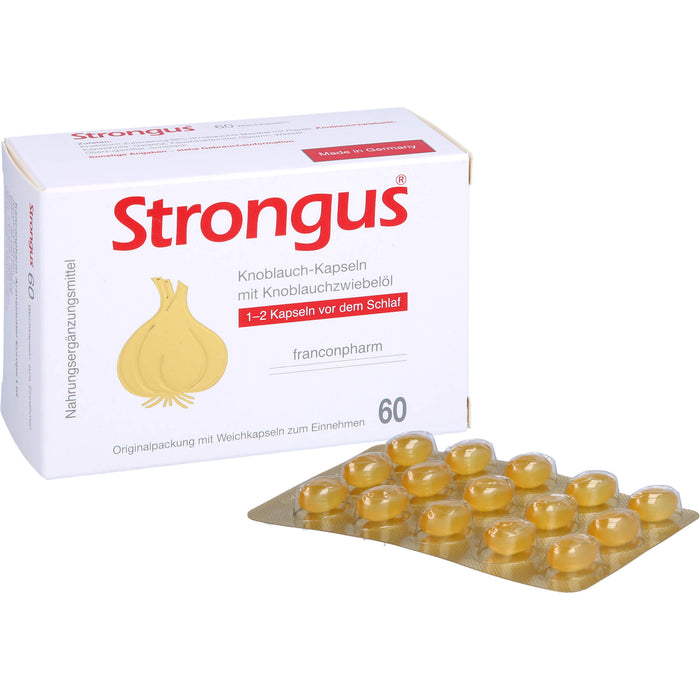 Strongus Knoblauch-Kapseln, 60 pc Capsules