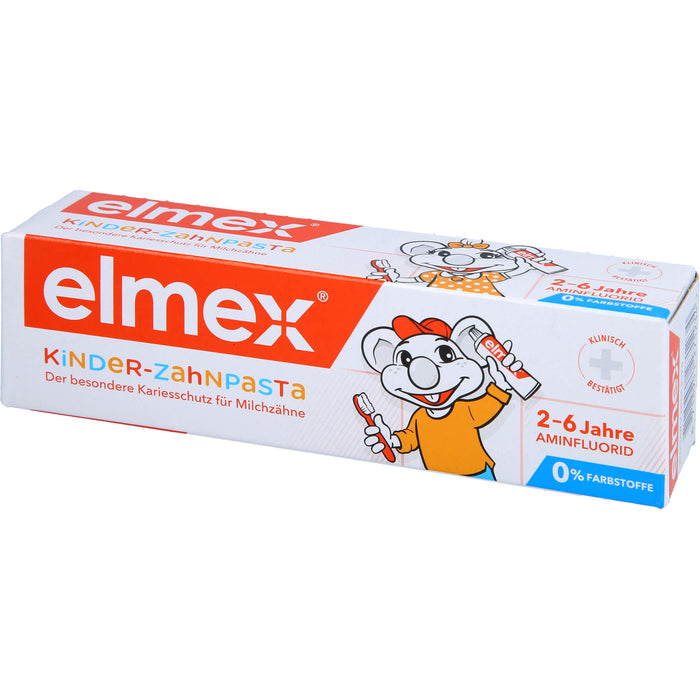 elmex Kinderzahnpasta mit Faltschachtel, 50 ml Toothpaste