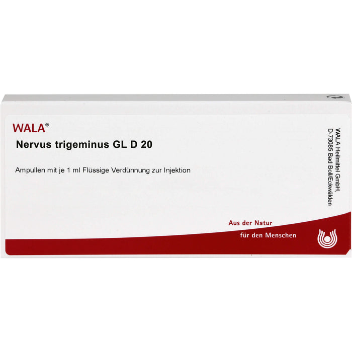 Nervus Trigeminus Gl D20 Wala Ampullen, 10X1 ml AMP