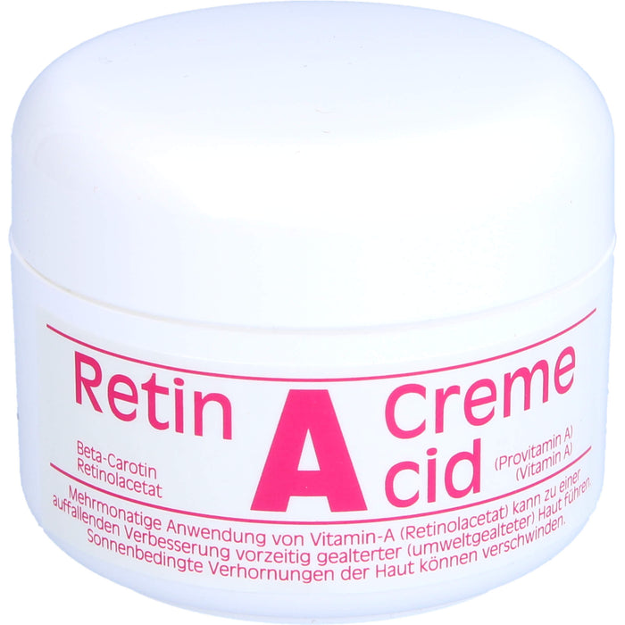 Retin A Cid Tiegel Creme gegen umweltbedingte Hautalterung, 50 ml Creme