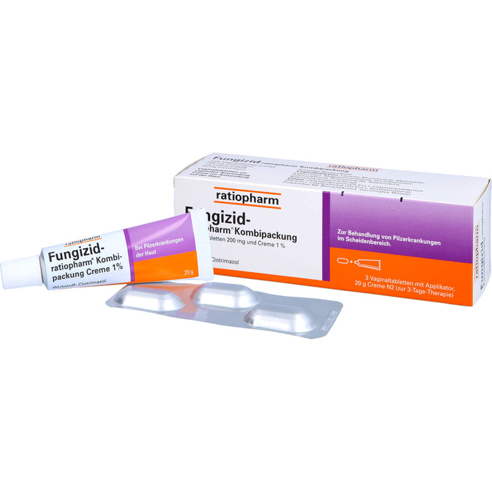 Fungizid-ratiopharm Kombipackung, 1 St. Kombipackung