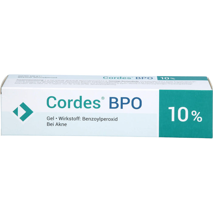 Cordes BPO 10% Akne Gel, 100 g Gel