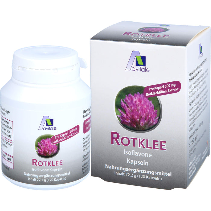 Rotklee Kapseln 500mg, 120 St KAP