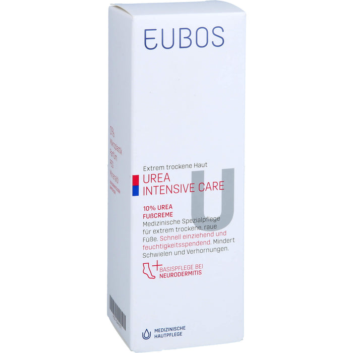 EUBOS Trockene Haut Urea 10% Fußcreme, 100 ml Cream