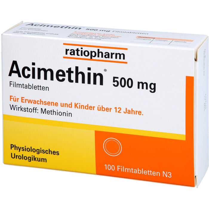 Acimethin 500 mg Filmtabletten physiologisches Urologikum, 100 pcs. Tablets