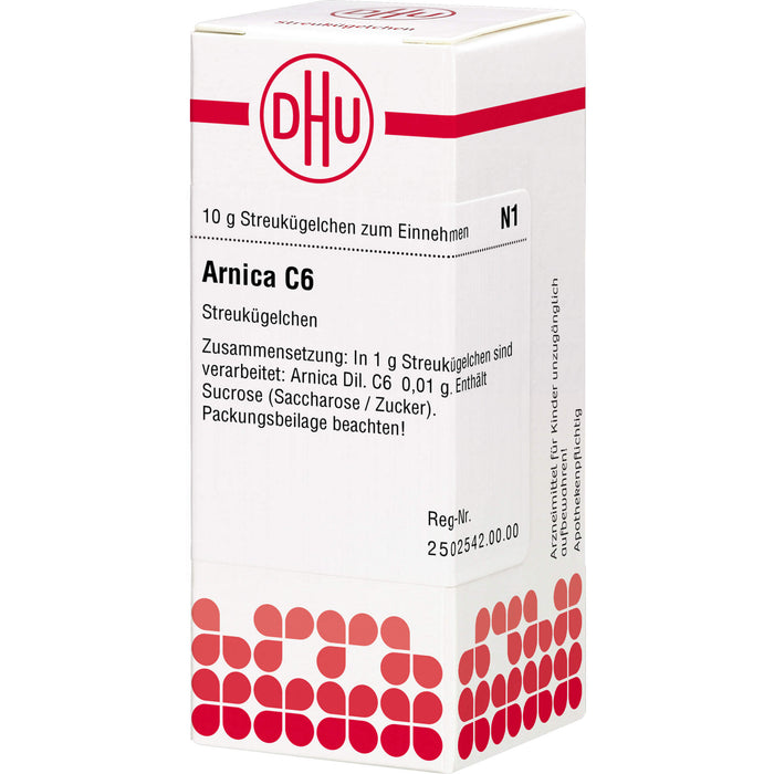 DHU Arnica C 6 Streukügelchen, 10 g Globules