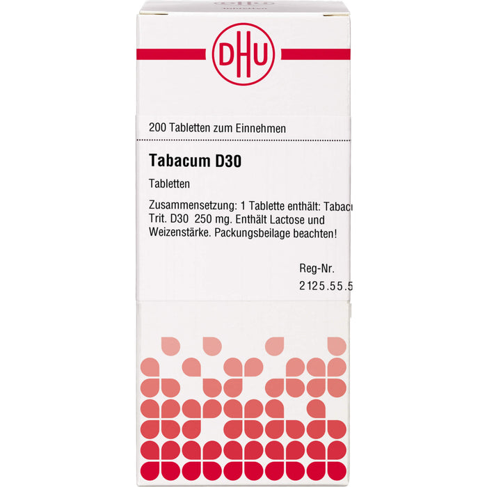 DHU Tabacum D30 Tabletten, 200 pc Tablettes