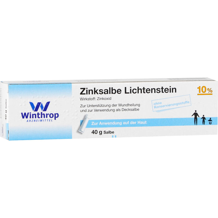 Zinksalbe Lichtenstein, 40 g Salbe