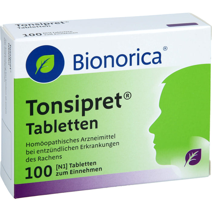 Tonsipret Tabletten bei entzündlichen Erkrankungen des Rachens, 100 pcs. Tablets