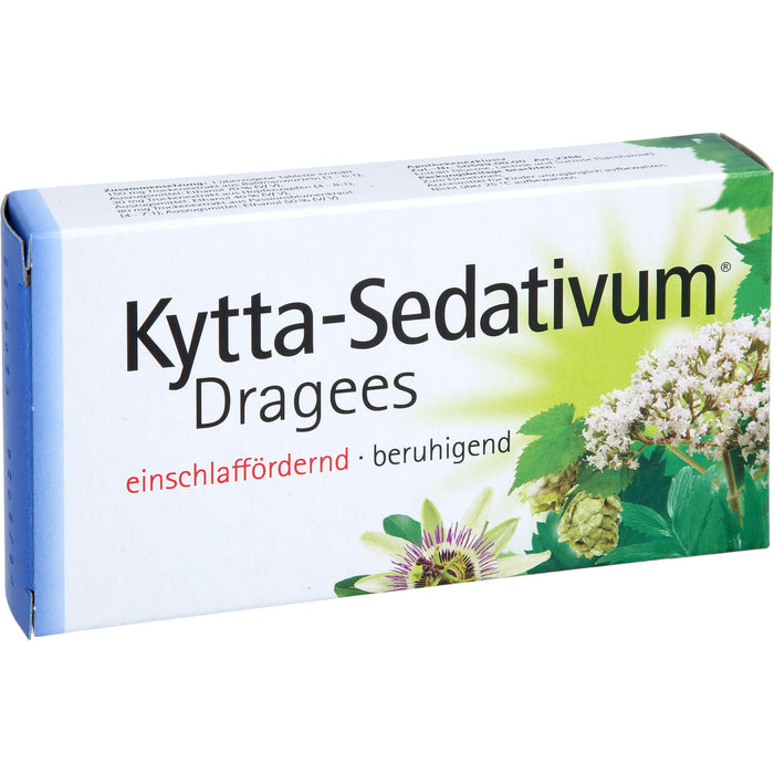 Kytta-Sedativum Dragees bei Unruhe und Einschlafstörungen, 40 pc Tablettes