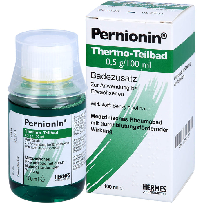 Pernionin Thermo-Teilbad medizinisches Rheumabad mit durchblutungsfördernder Wirkung, 100 ml Lösung