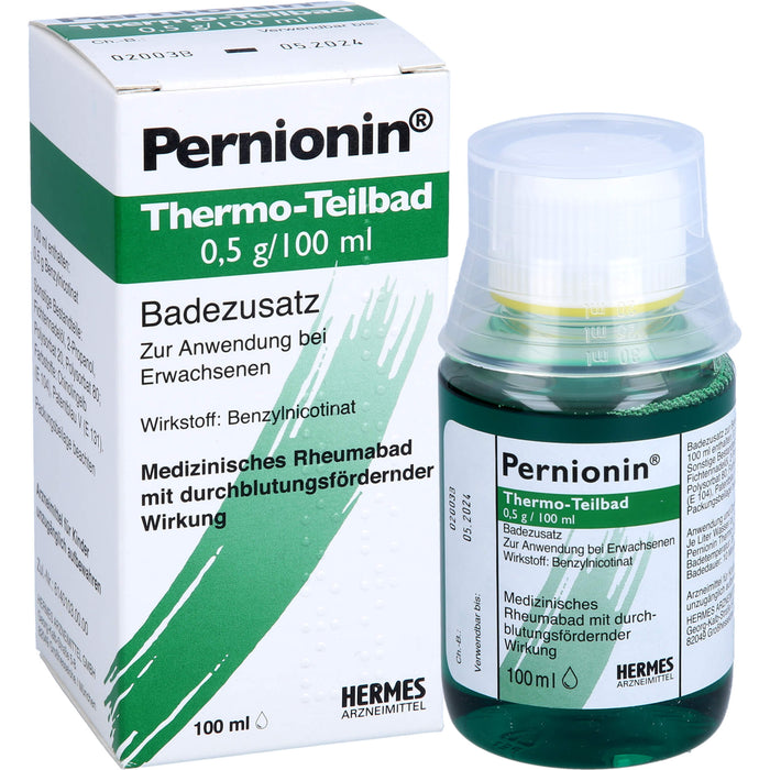 Pernionin Thermo-Teilbad medizinisches Rheumabad mit durchblutungsfördernder Wirkung, 100 ml Solution