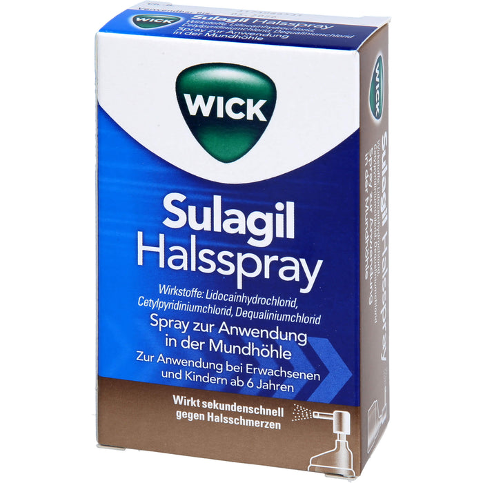 WICK Sulagil Halsspray, 15 ml Solution