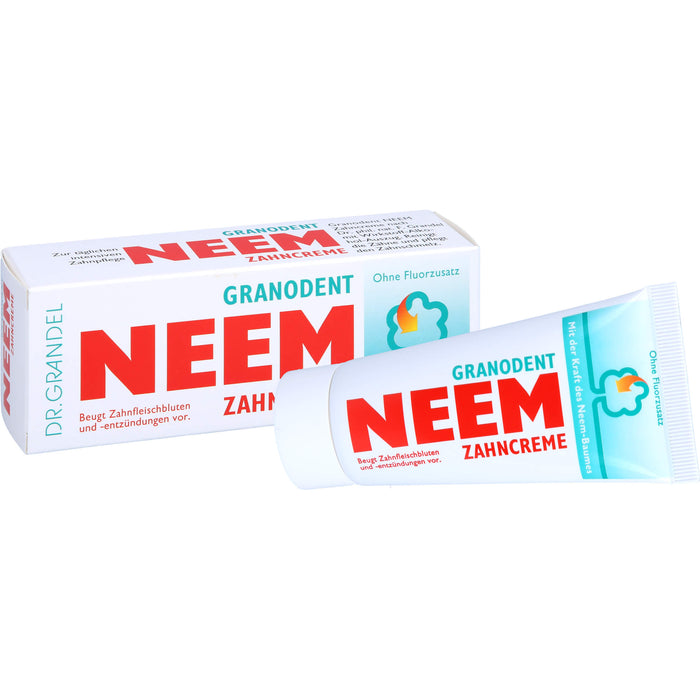 DR:GRANDEL Granodent NEEM Zahncreme ohne Fluorzusatz, 50 ml Dentifrice