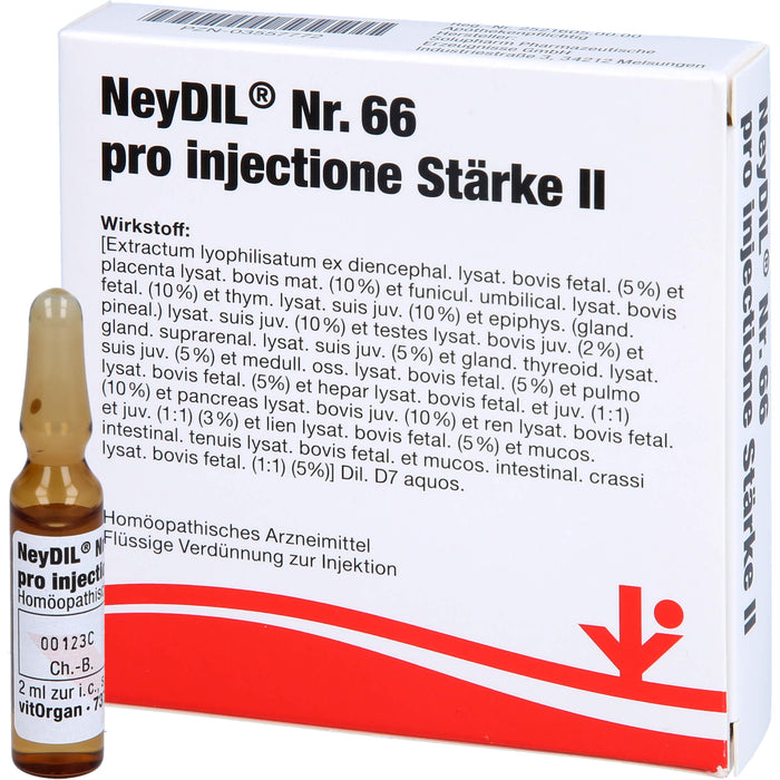 NeyDil Nr. 66 pro injectione St. II Amp., 5 ml Lösung