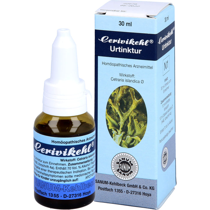 Cerivikehl Urtinktur Tropf., 30 ml TRO