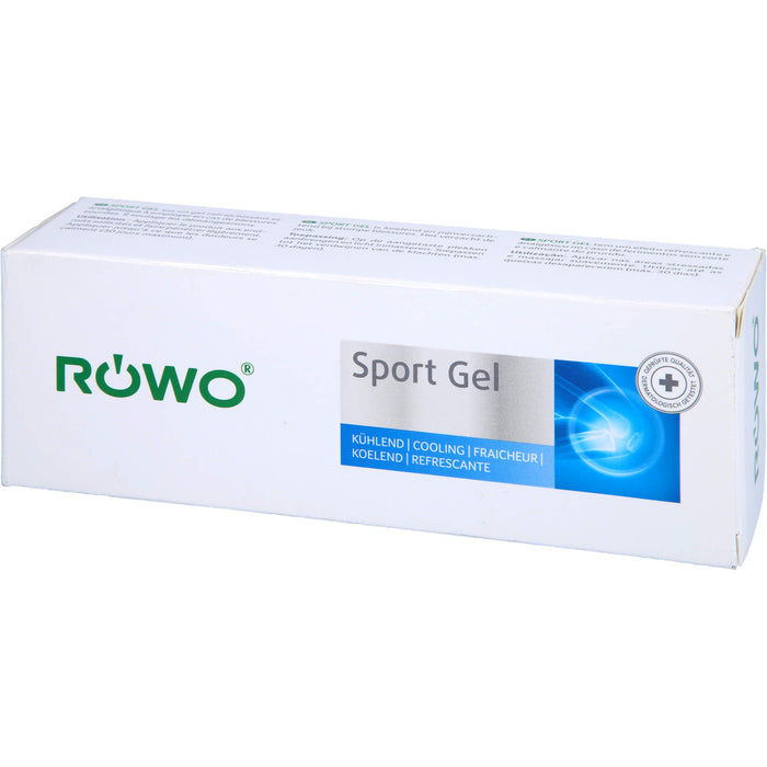 RÖWO Sportgel bei Schmerzen, Sportverletzungen oder auch Insektenstichen, 100 ml Gel