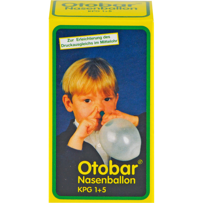 Otobar Nasenballon für den Druckausgleich im Mittelohr, 1 pcs. Combipack