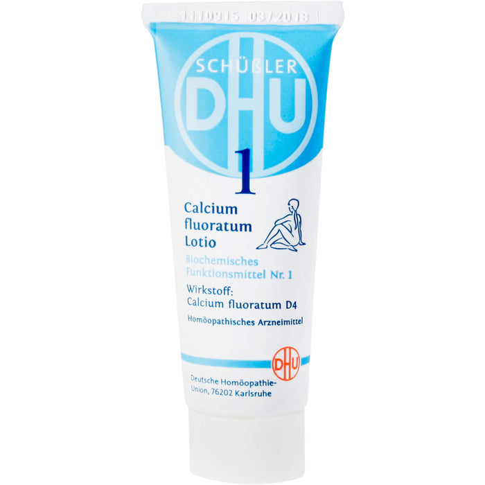 DHU Schüßler-Salz Nr. 1 Calcium fluoratum Lotion D 4, 20 ml Cream