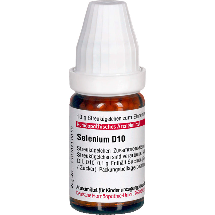 DHU Selenium D10 Streukügelchen, 10 g Globules