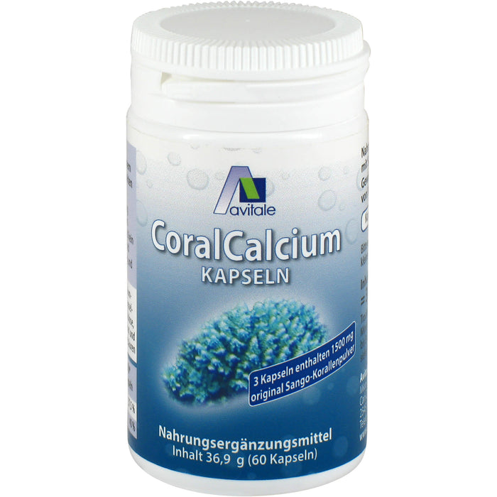 CORAL Calciumkapseln 500mg, 60 St KAP