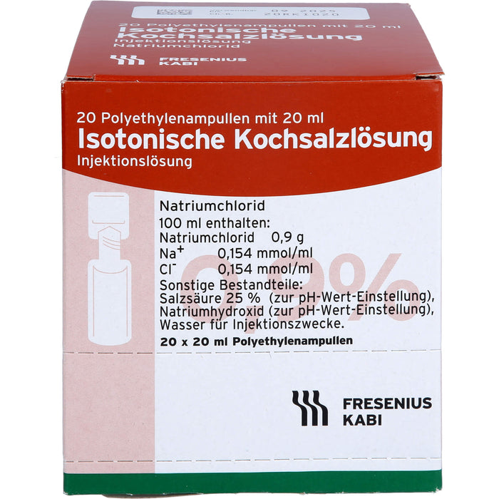 FRESENIUS KABI Isotonische Kochsalzlösung 0,9 % Injektionslösung, 400 ml Lösung