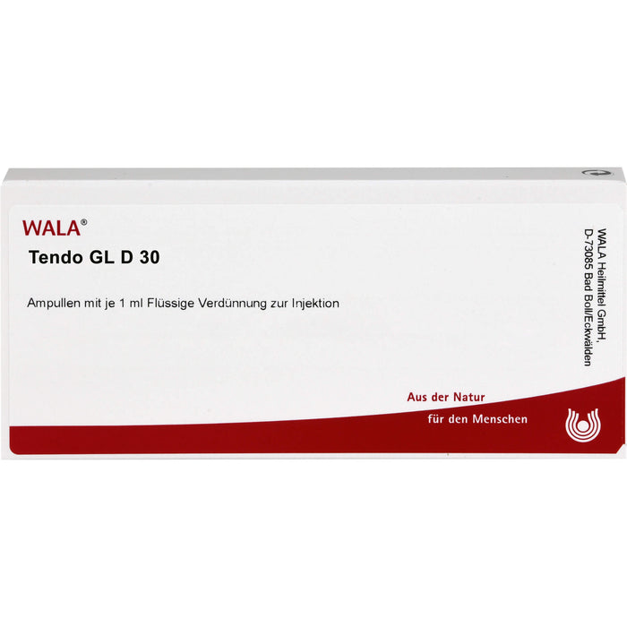 WALA Tendo GI D30 flüssige Verdünnung, 10 pc Ampoules