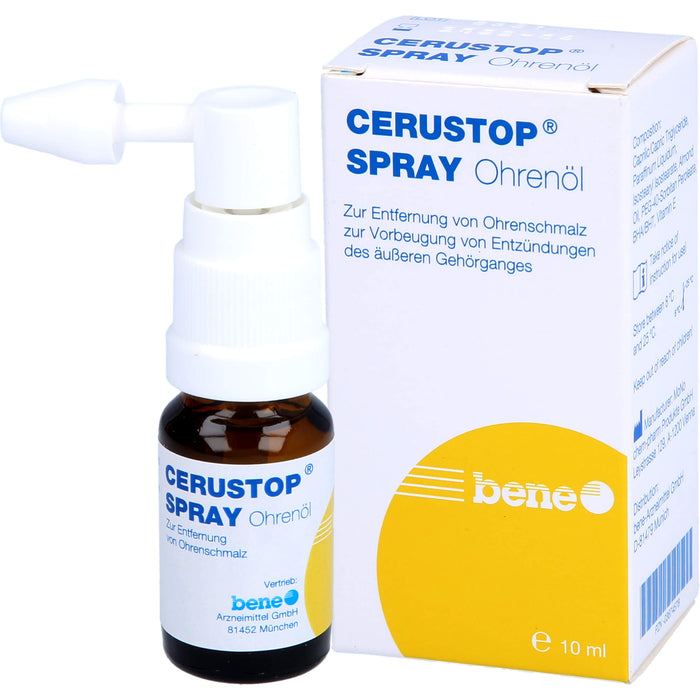 bene Cerustop Spray Ohrenöl, 10 ml Solution