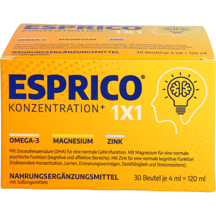 Esprico 1x1 Supension Beutel, 30 pcs. Solution