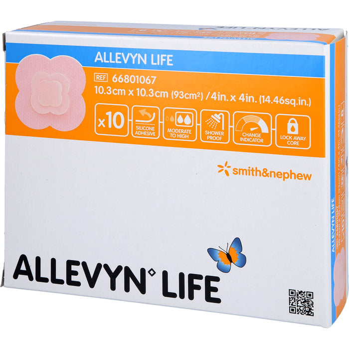 ALLEVYN LIFE 10,3x10,3cm, 10 St VER