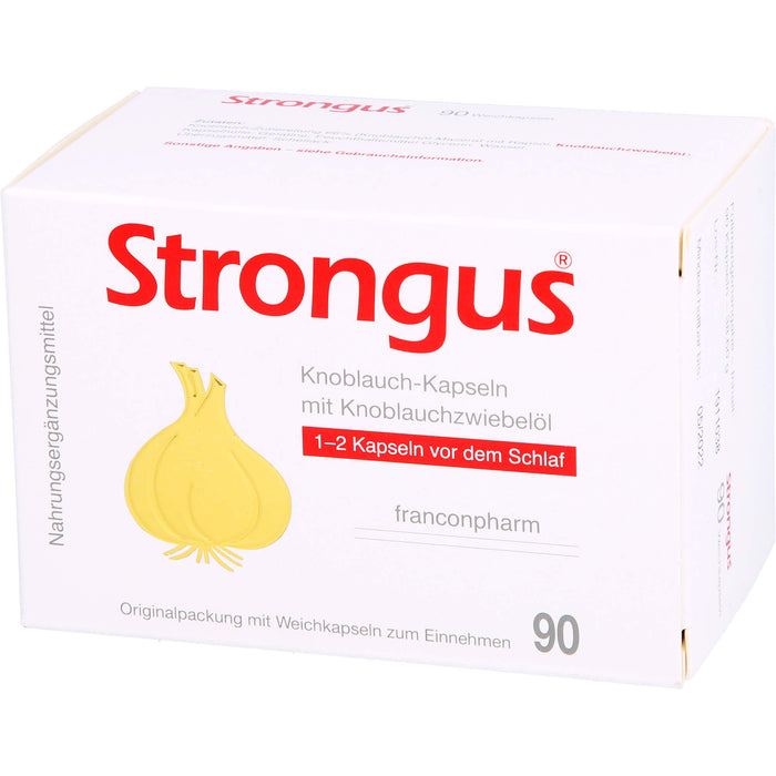 Strongus Knoblauch-Kapseln, 90 pcs. Capsules