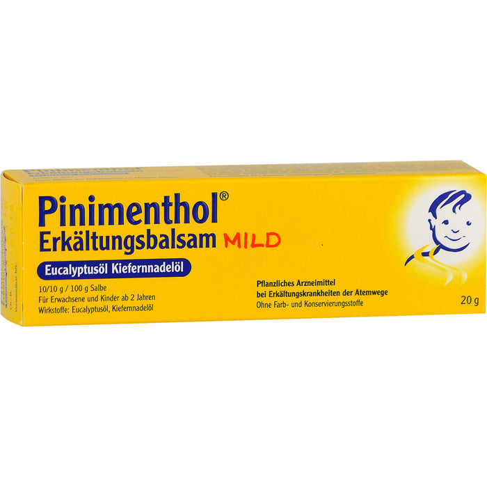 Pinimenthol mild Erkältungsbalsam, 20 g Salbe