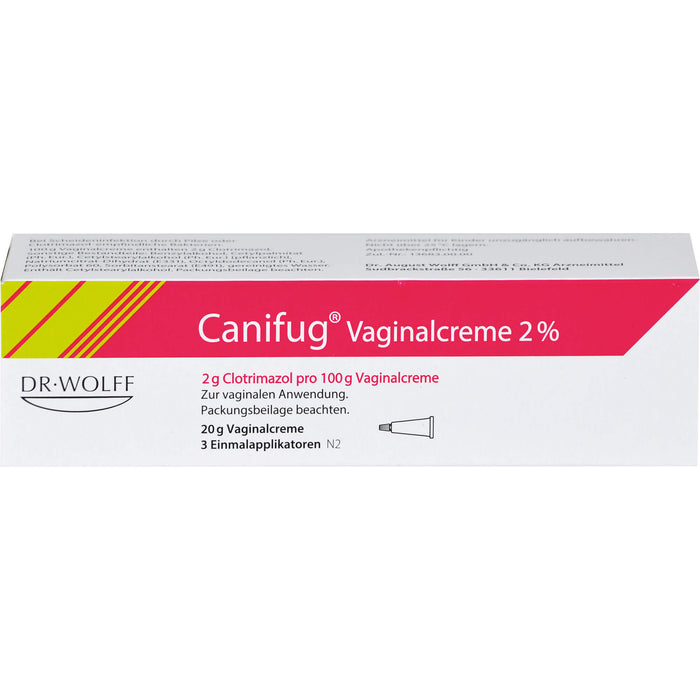 Canifug Vaginalcreme 2%, 20 g Crème