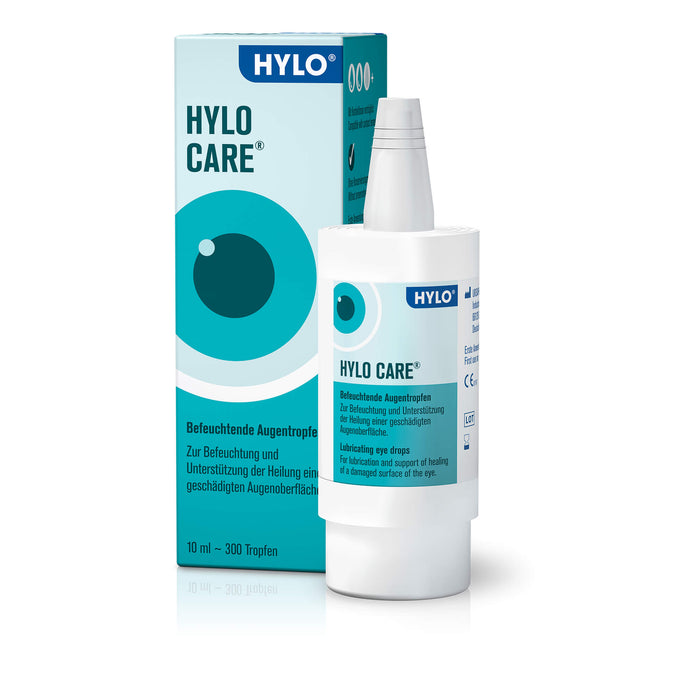 HYLO CARE Befeuchtende Augentropfen, 10 ml Lösung