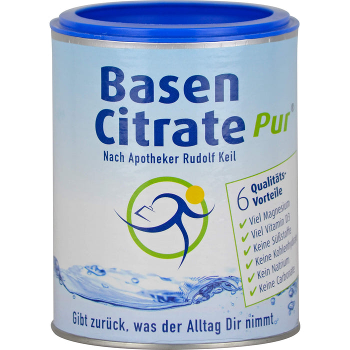 Madena Basen Citrate Pur nach Apotheker Rudolf Keil Pulver, 216 g Powder