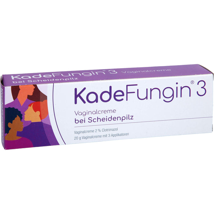 KadeFungin 3 Vaginalcreme, 20 g Crème