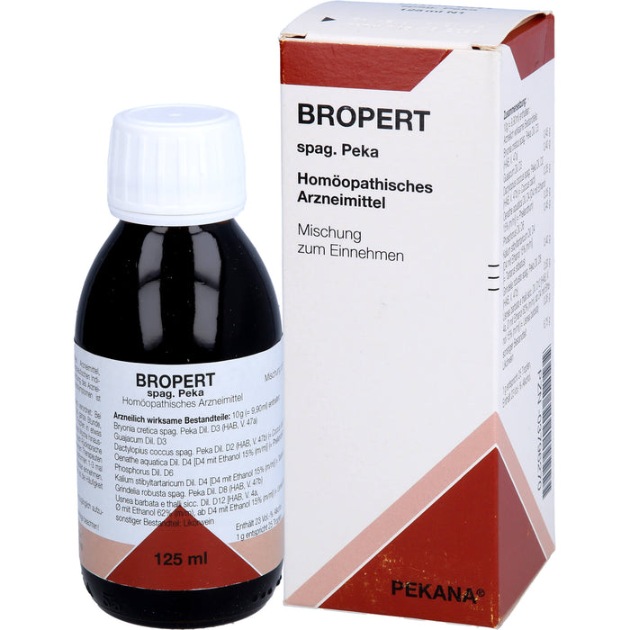 Bropert spag. Peka Saft, 125 ml SAF