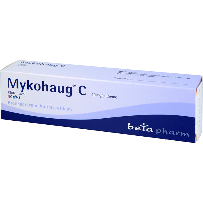 Mykohaug C 10 mg/g Creme Breitspektrum-Antimykotikum, 50 g Creme