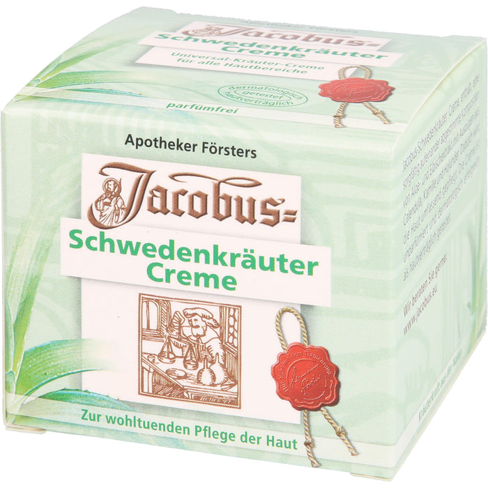 Jacobus Schwedenkräuter Pflege-Creme, 100 ml Cream